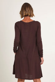 Delightful Merino Wool Dress – Ristretto