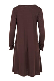 Delightful Merino Wool Dress – Ristretto