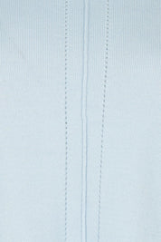 Product shot of the Detail Driven Sweater in colour Articblue (Blue), detail