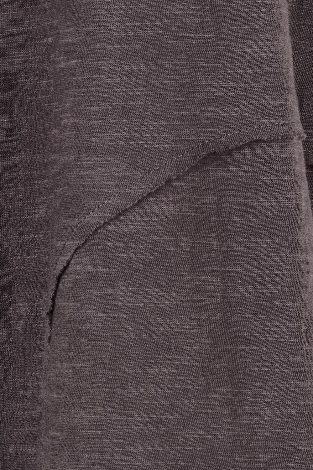 Product shot of the Spliced And Diced Tee – Sable in colour Sable, showing detail