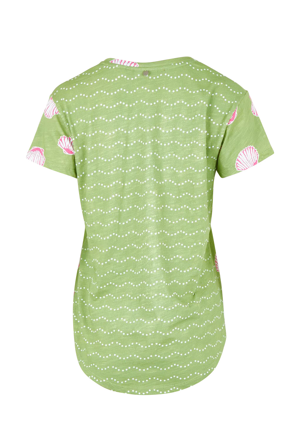 Product shot of the Ever So Fine Tee – Keepclam in colour Keepclam, from the back