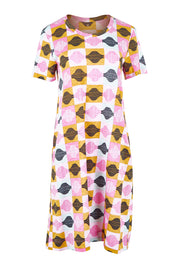 Product shot of the Oh Frock Dress – Rhythm in colour Rhythm, from the front