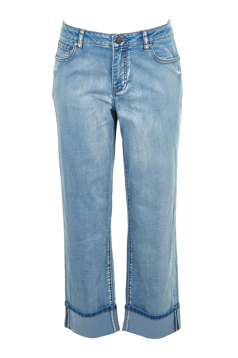Product shot of the Oh Lala Jean – Stonewash in colour Stonewash, from the front
