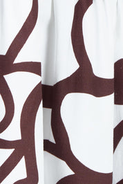 Product shot of the Gifted Dress – Upsadaisy in colour Upsadaisy, showing detail