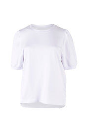 Product shot of the Ingrid Tee in colour White (White), from the front