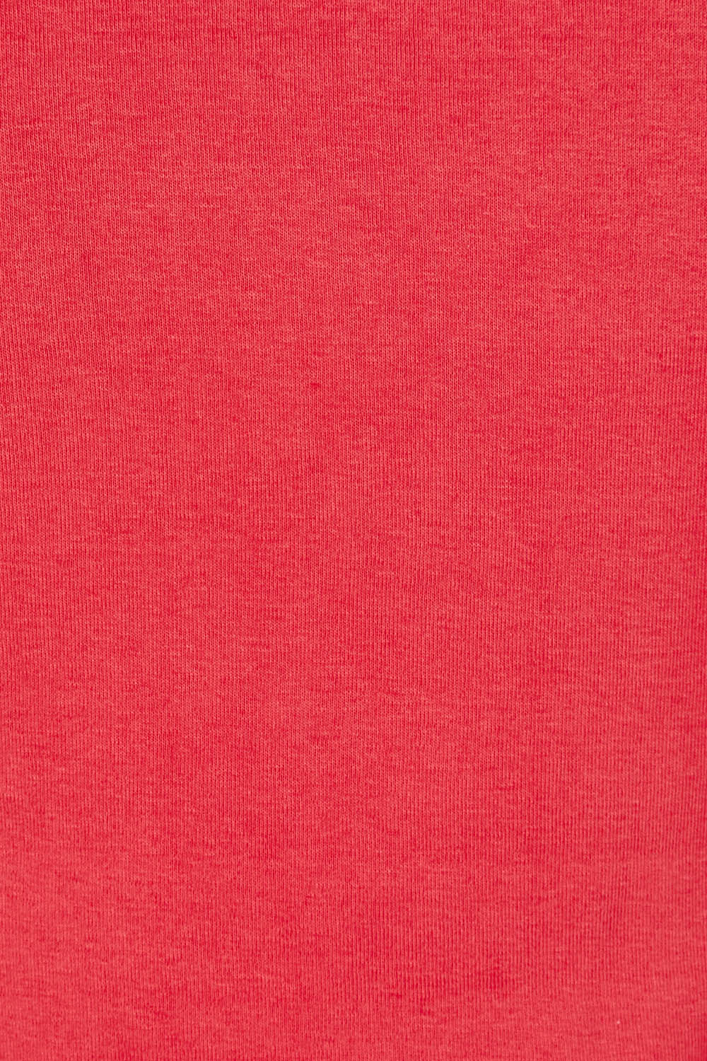 Product shot of the Esme Cotton Tank in colour Cayenne (Red), detail