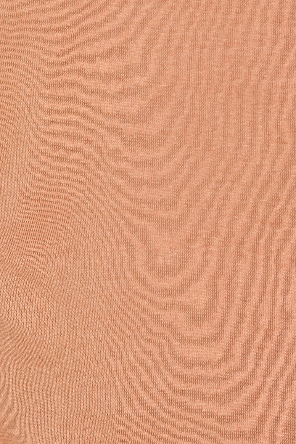 Product shot of the Esme Cotton Tank in colour Clay, detail