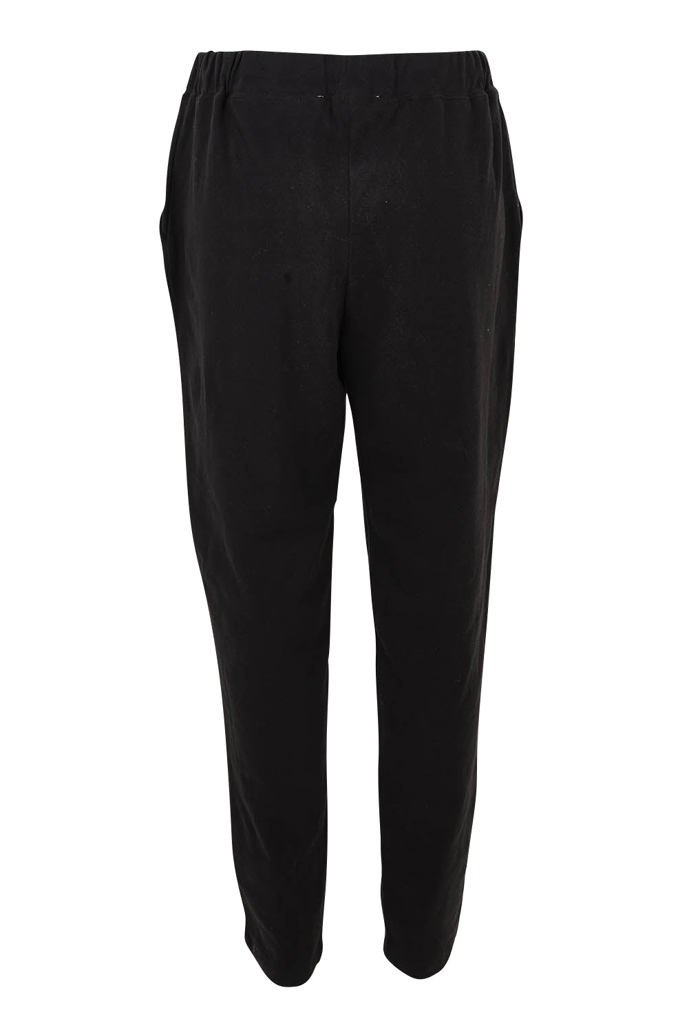 Product shot of the Elements Monday Cotton Pant in colour Black (Black), from the back