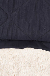 Product shot of the Celia Coat in colour Black (Black), detail