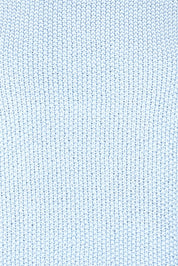 Product shot of the Blair Short Sleeve Cotton Knit in colour Cascadeblu (Blue), detail