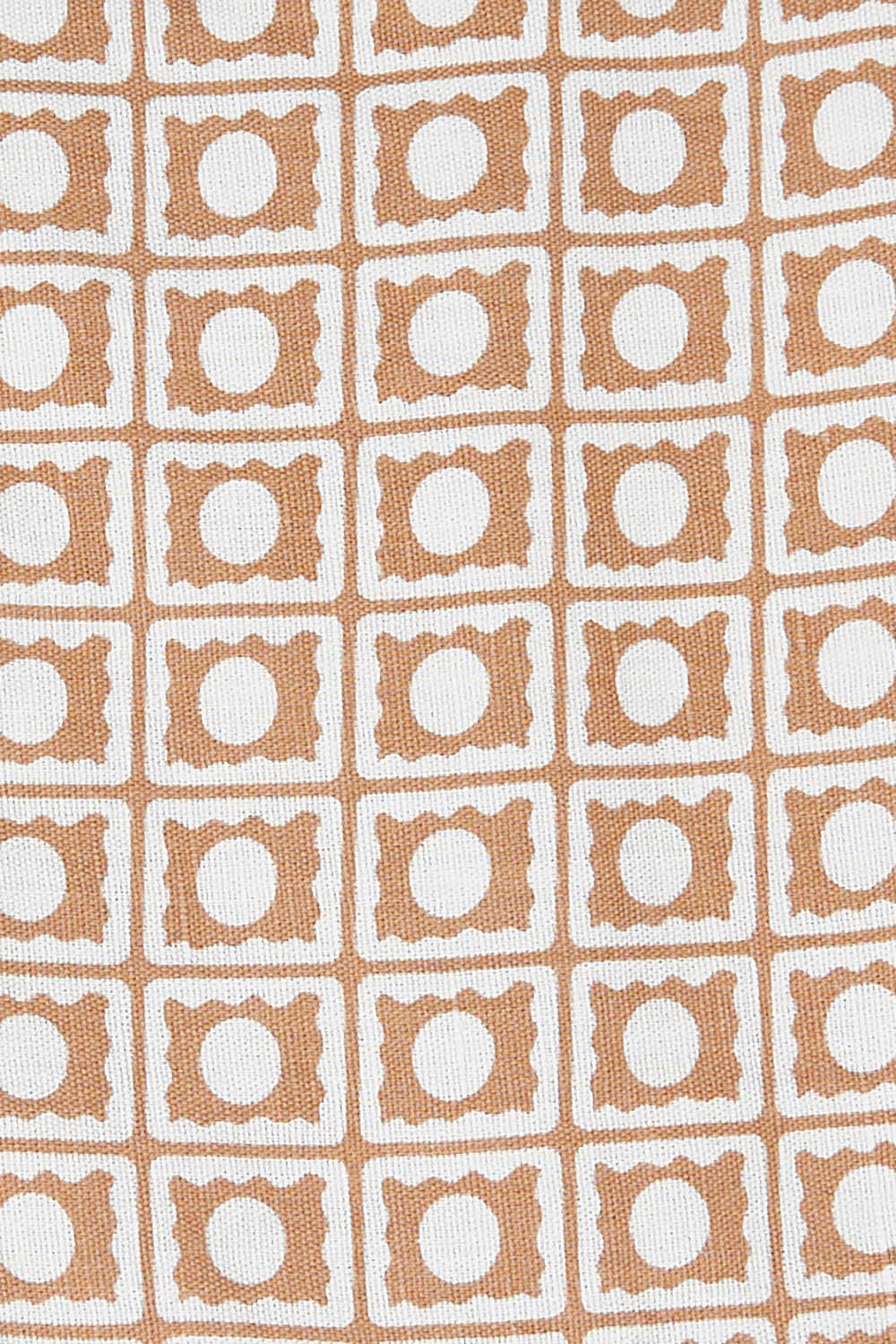 Product shot of the Maya Geo Shirt in colour Mayageo, detail