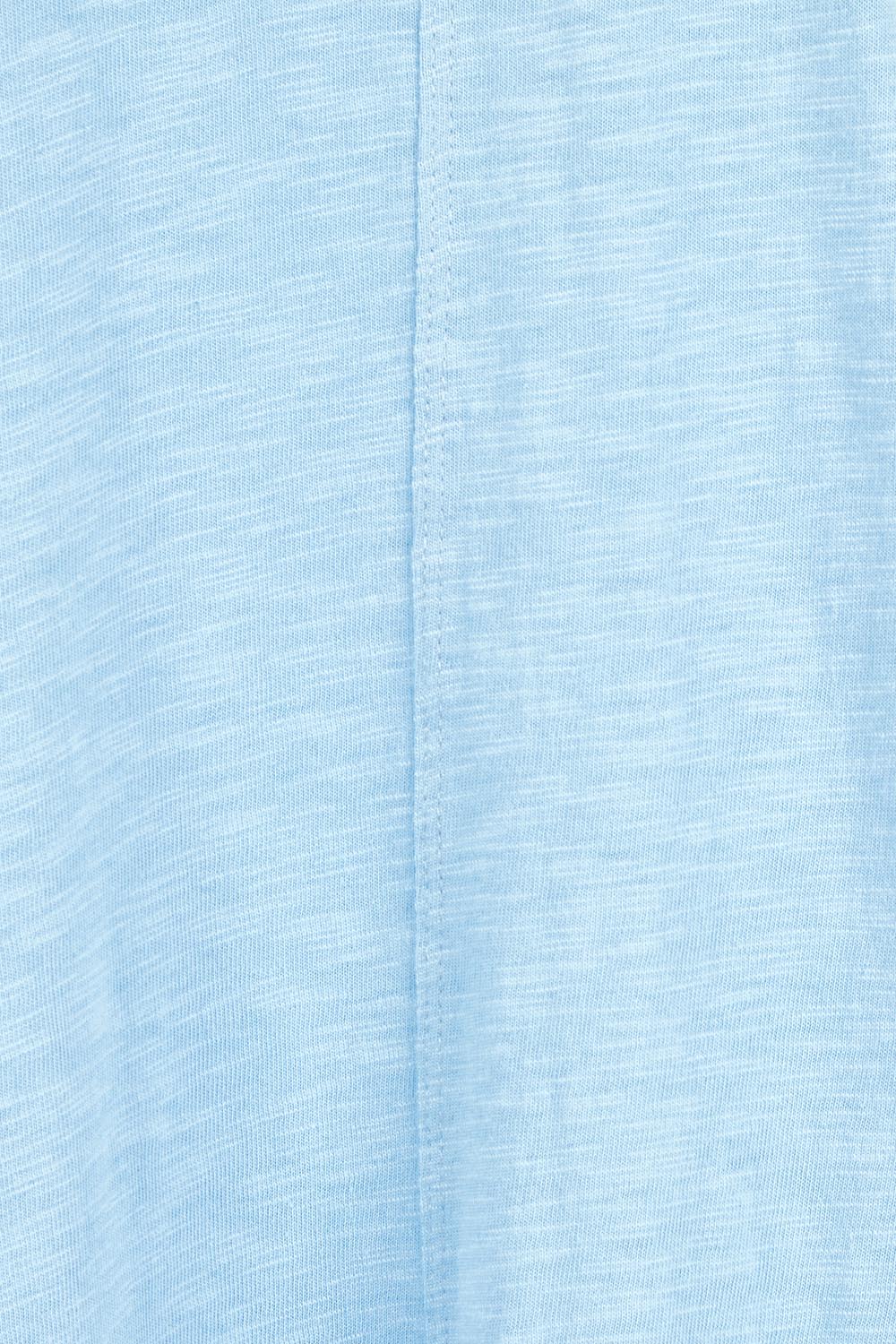 Product shot of the Leisure Recovery Cotton Dress in colour Blue (Blue), detail