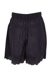 Product shot of the Madeline Short in colour Black (Black), from the back