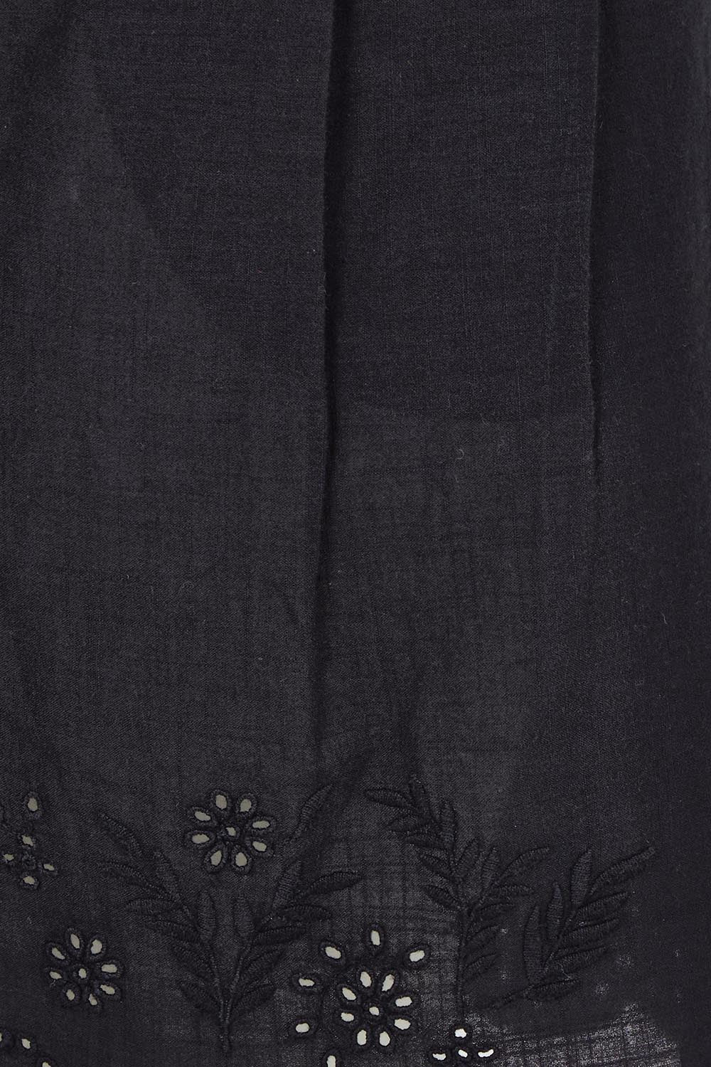 Product shot of the Madeline Short in colour Black (Black), detail