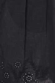 Product shot of the Madeline Short in colour Black (Black), detail