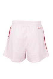 Product shot of the Palermo Cotton Short in colour Lavender (Purple), from the back
