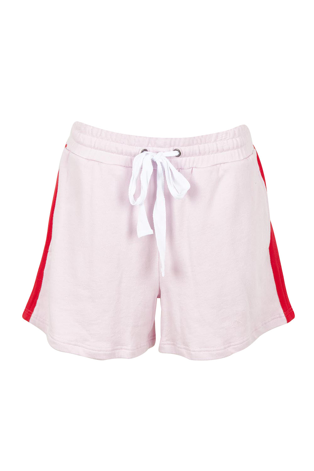 Product shot of the Palermo Cotton Short in colour Lavender (Purple), from the front