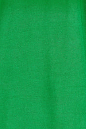 Product shot of the Interval Cotton Tee in colour Green (Green), detail