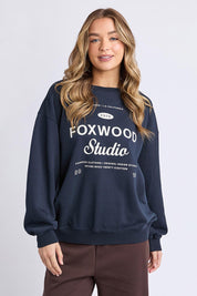 Studio Cotton Crew – Drksapphir