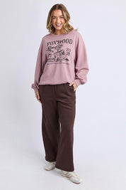 Motor Cotton Crew – Woodrose