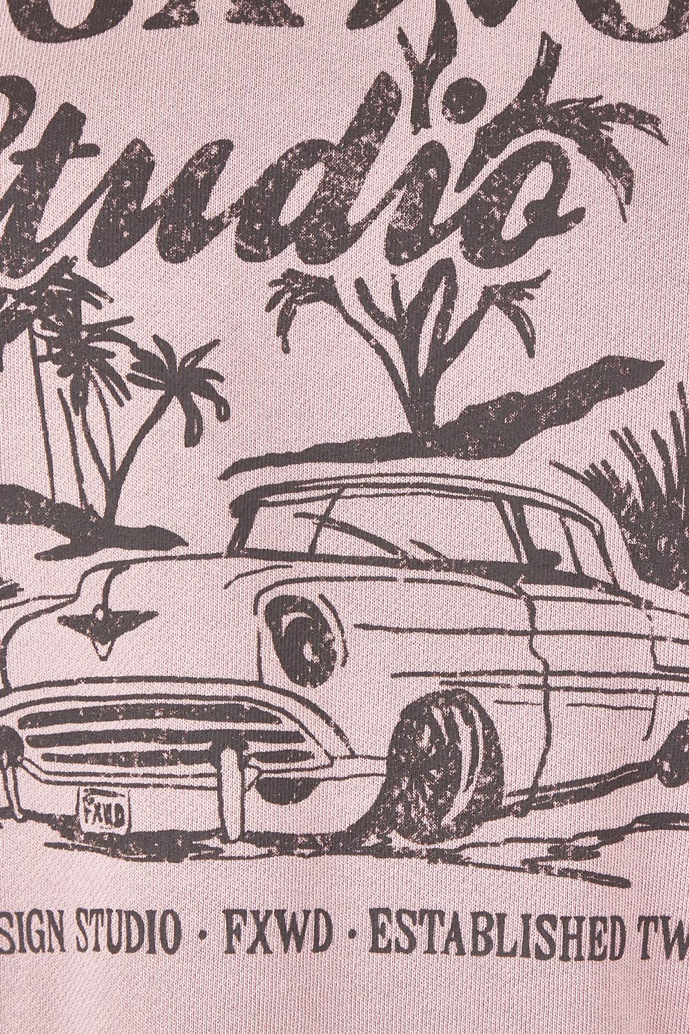 Motor Cotton Crew – Woodrose