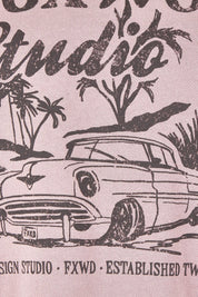 Motor Cotton Crew – Woodrose