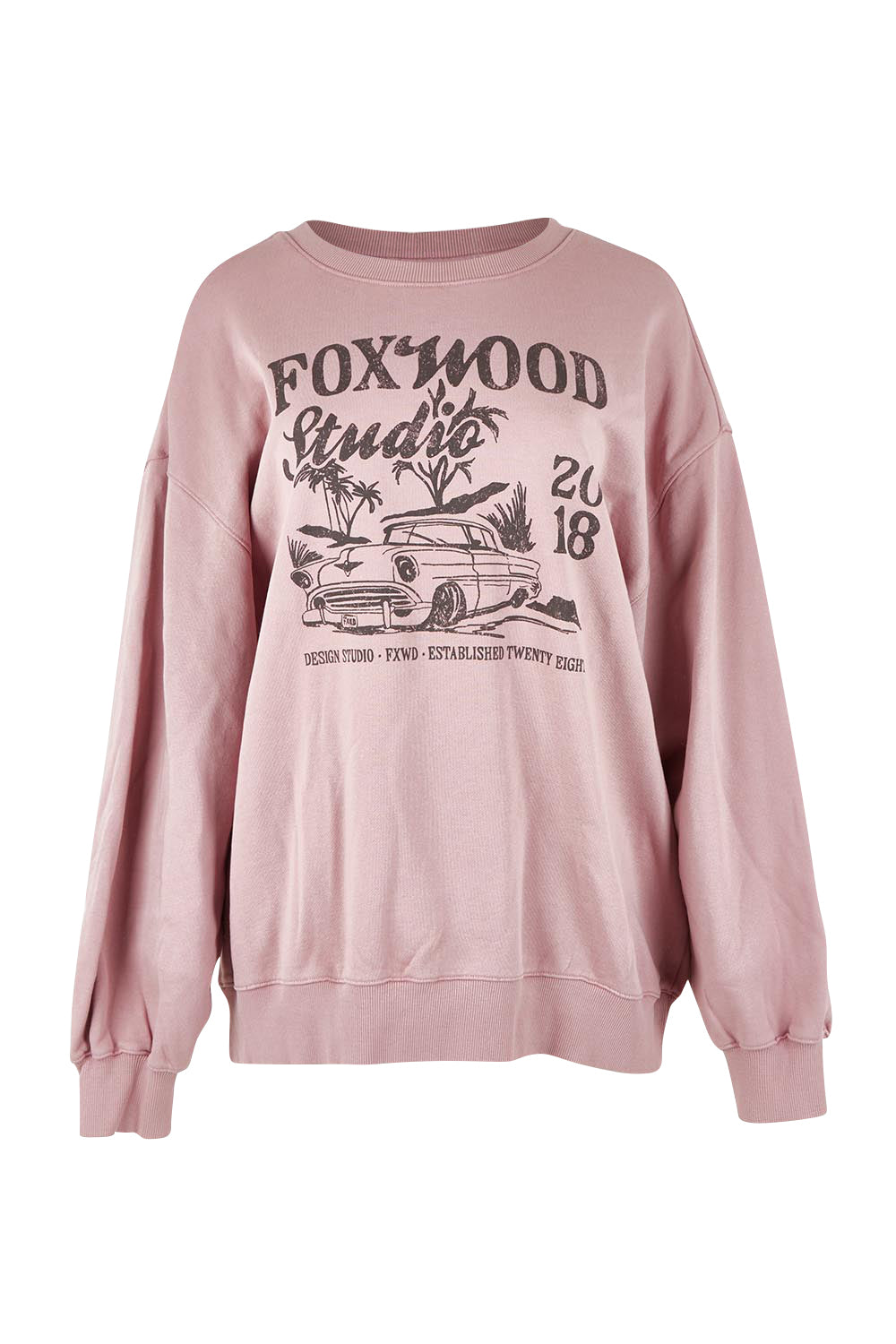 Motor Cotton Crew – Woodrose