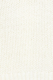 Product shot of the Blair Ls Knit in colour Vinwhite (White), detail