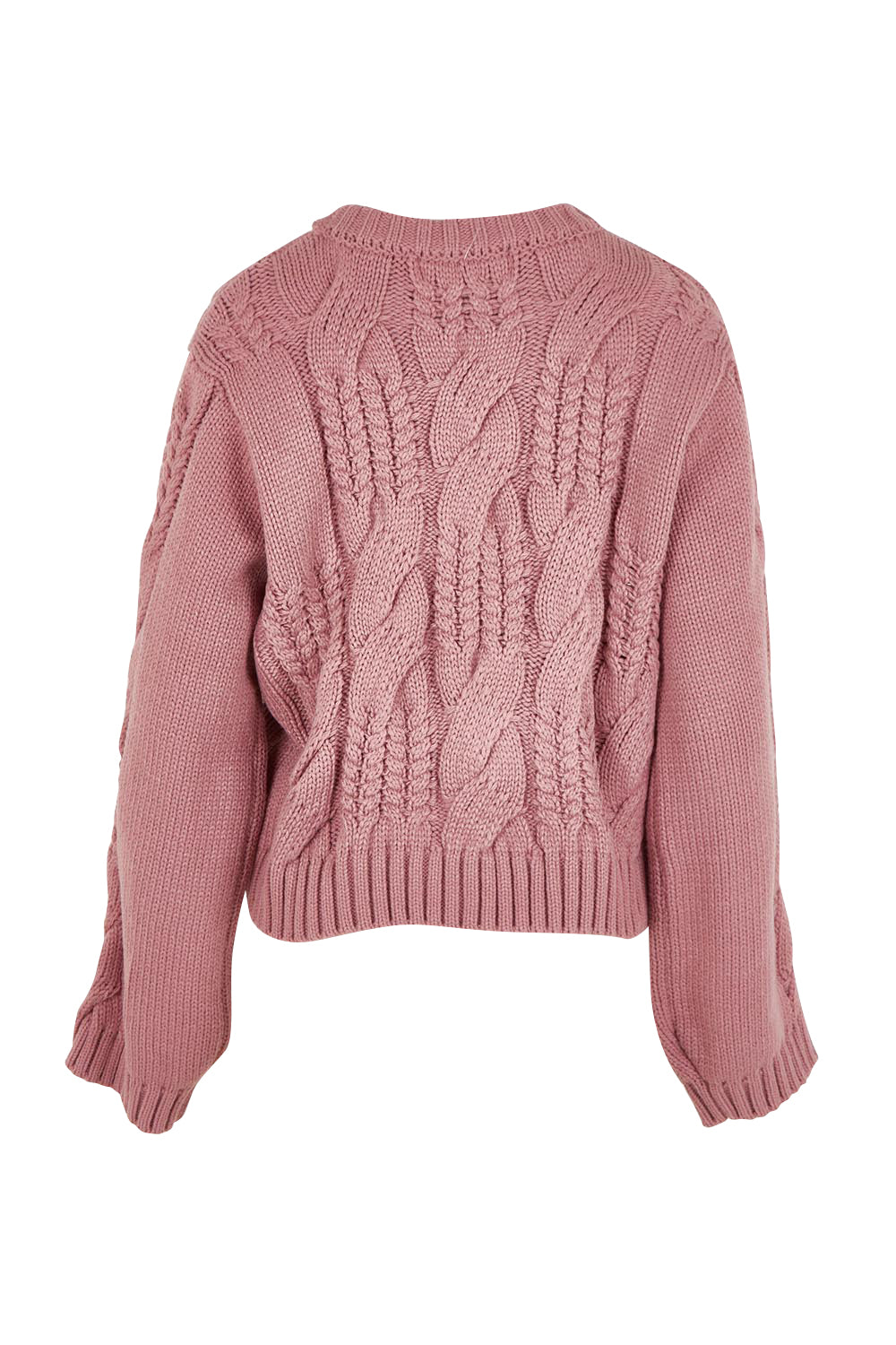 Josie Crew Knit – Dustyrose