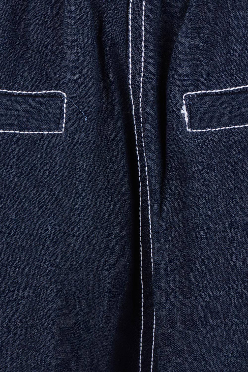 Product shot of the Sage Short – Dsapphire in colour Dsapphire, showing detail