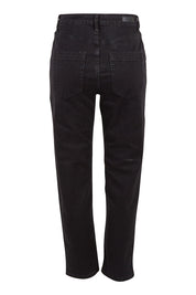 Product shot of the Barkley Straght Leg in colour Black (Black), from the back