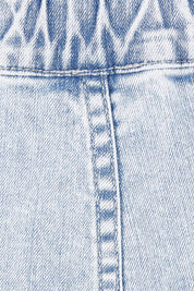 Product shot of the Amanda Skirt in colour Lightblue (Blue), detail