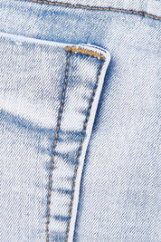 Product shot of the Gabby Bermuda in colour Lghtblue (Blue), detail