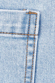 Product shot of the Belle Skirt in colour Lightblue (Blue), detail