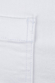 Product shot of the Elements Belle Skirt in colour Cloud (White), detail