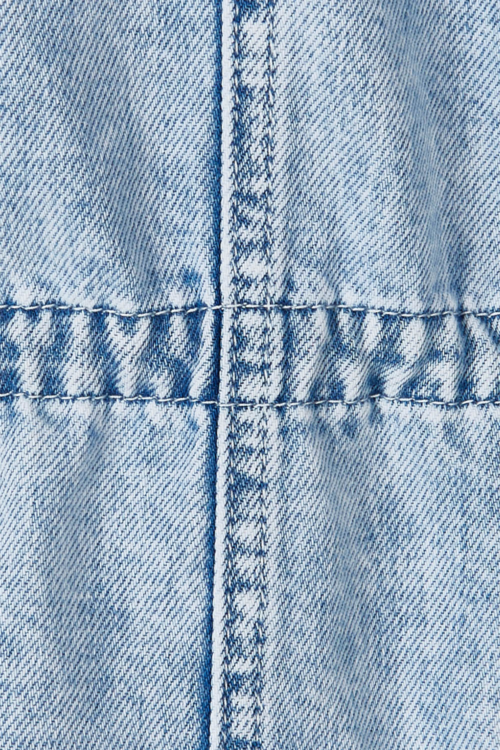 Product shot of the Kingston Anorak in colour Lightblue (Blue), detail