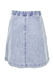 Product shot of the Elements Amanda Skirt - Vintage in colour Vintage, from the back