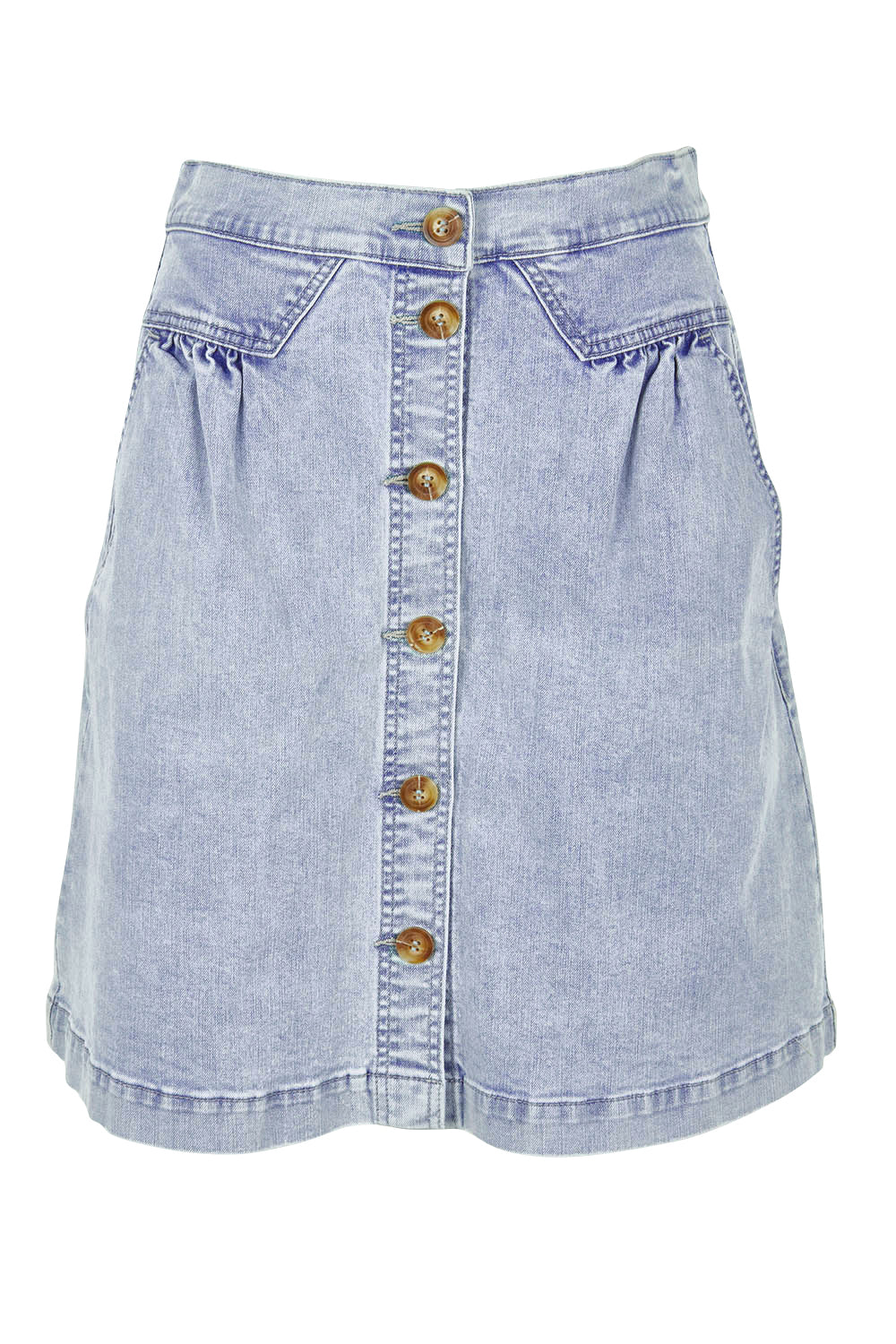 Product shot of the Elements Amanda Skirt - Vintage in colour Vintage, from the front