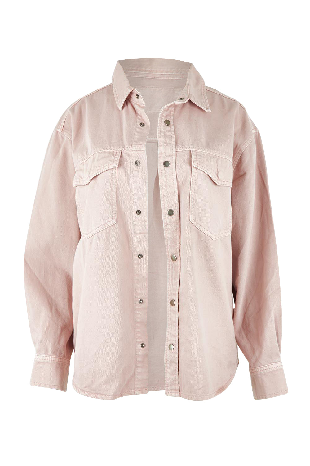 Daisy Denim Overshirt – Woodrose
