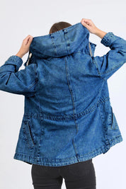 Elements Kingston Cotton Anorak - Midblue
