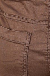 Preloved Elements Sylvia Cotton Blend Jogger - Chocolate