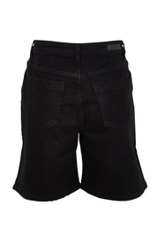 Product shot of the Elements Harley Denim Short in colour Black (Blue), from the back