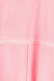 Product shot of the Sleeveless Talbert Denim Dress in colour Palepink (Pink), detail
