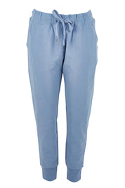 Product shot of the Elements Lazy Days Pant in colour Countryblu (Blue), from the front