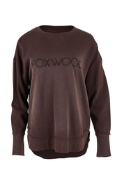 Elements Simplified Cotton Crew – Coffee