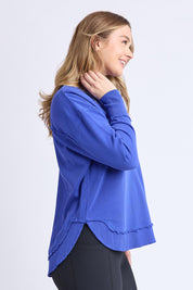 Elements Simplified Cotton Crew – Dazzlblue