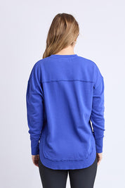 Elements Simplified Cotton Crew – Dazzlblue