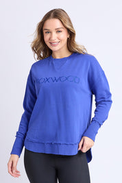 Elements Simplified Cotton Crew – Dazzlblue