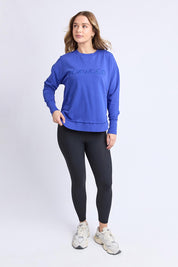 Elements Simplified Cotton Crew – Dazzlblue
