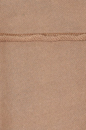 Product shot of the Elements Simplified Cotton Crew in colour Oat, detail